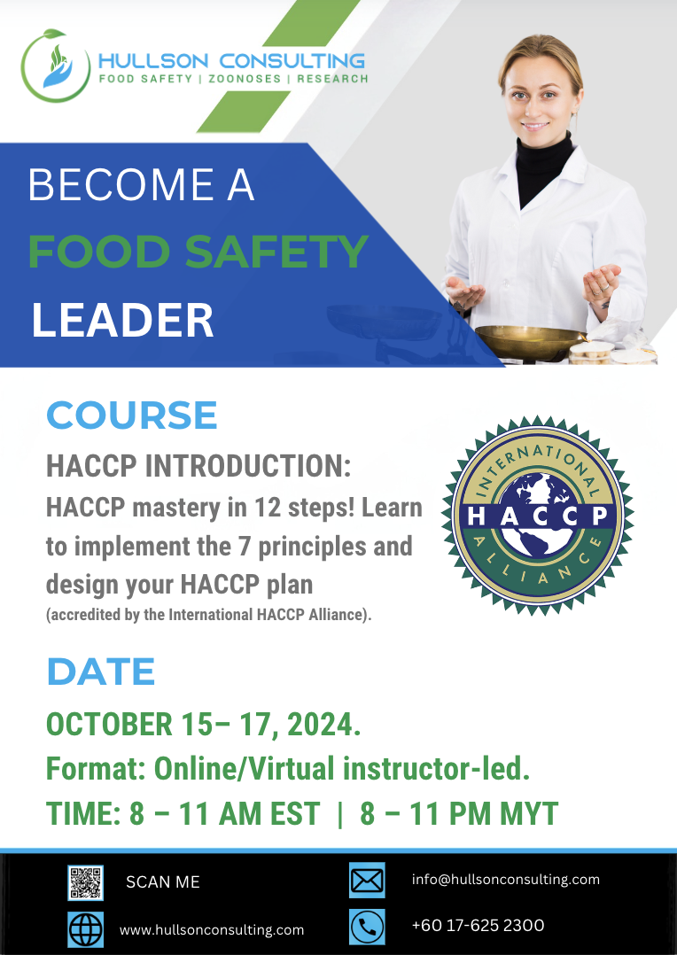 HACCP Introduction (VILT): learn the seven principles of HACCP